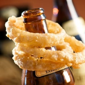Guinness Beer-Battered Onion Rings